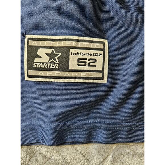 Vintage Starter Georgetown Hoyas #3 Jersey Blue Size 52 XL Made in Korea - Picture 4 of 4